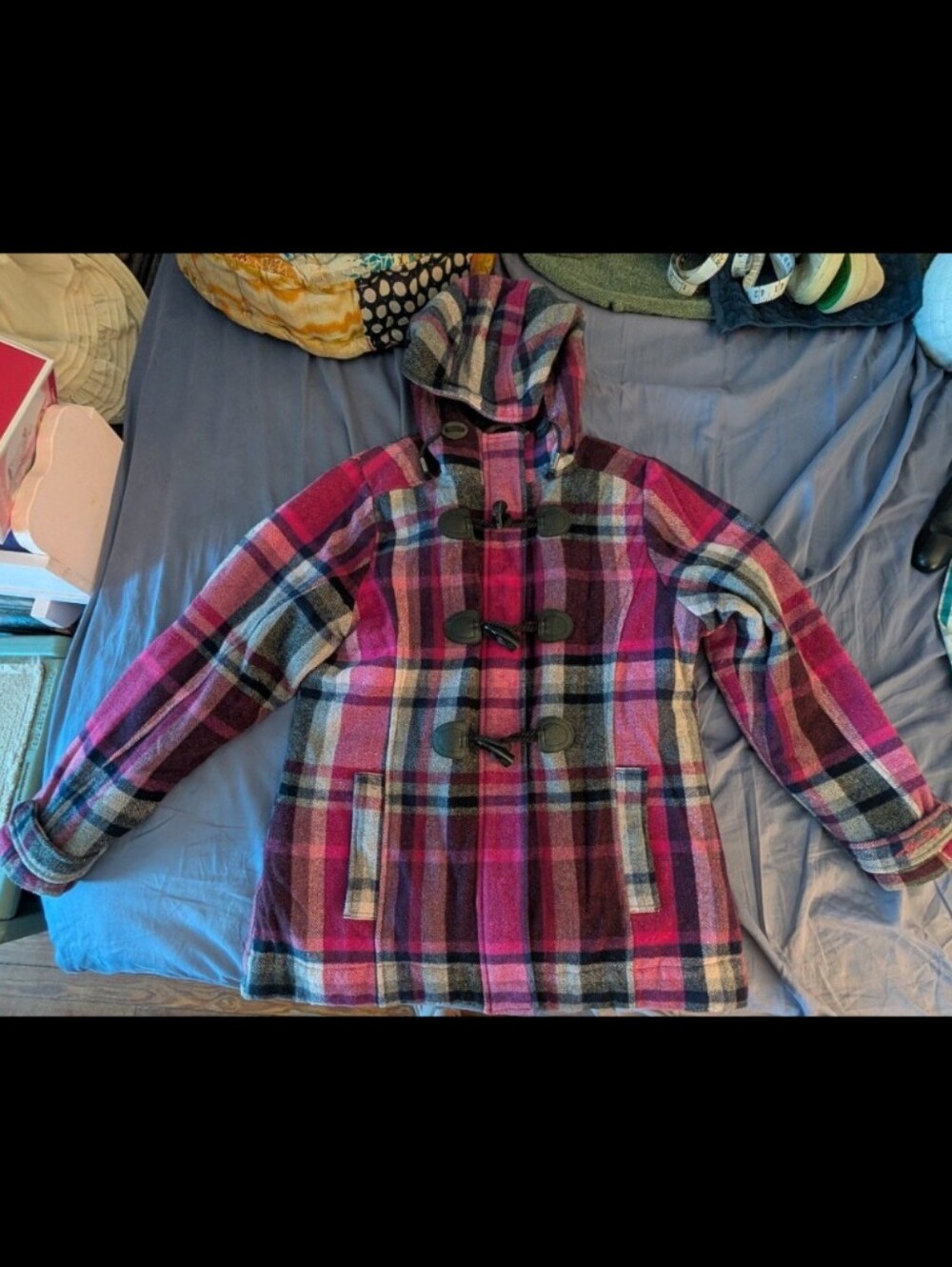 Legendary Whitetails Hooded Plaid Flannel Jacket